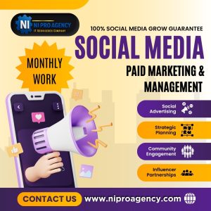 Social Media Paid Marketing & management for one month | NI Pro Agency