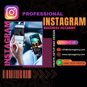 Instagram business account create setup and design Professionally with 1k followers