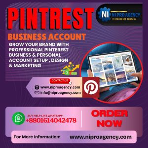 Pinterest business account create setup and design